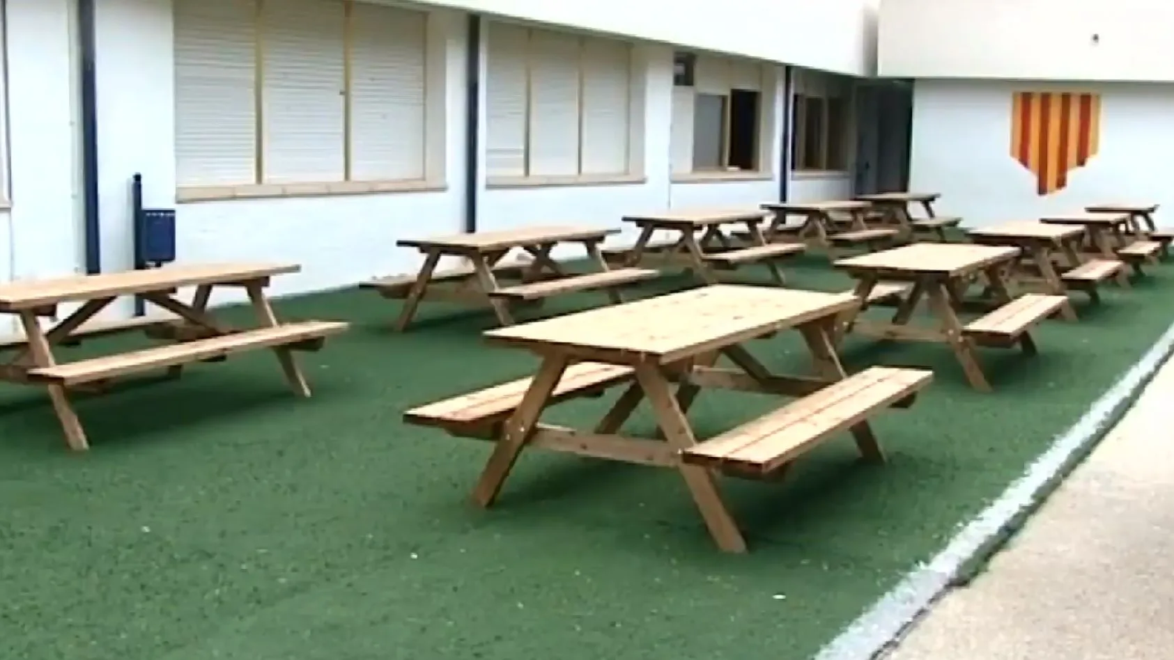 Los colegios habilitan nuevos espacios para poder cumplir las ratios por clase por el coronavirus