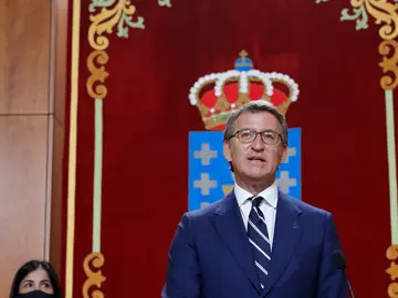 Alberto Núñez Feijóo toma posesión como presidente de la Xunta Alberto Núñez Feijóo toma posesión como presidente de la Xunta