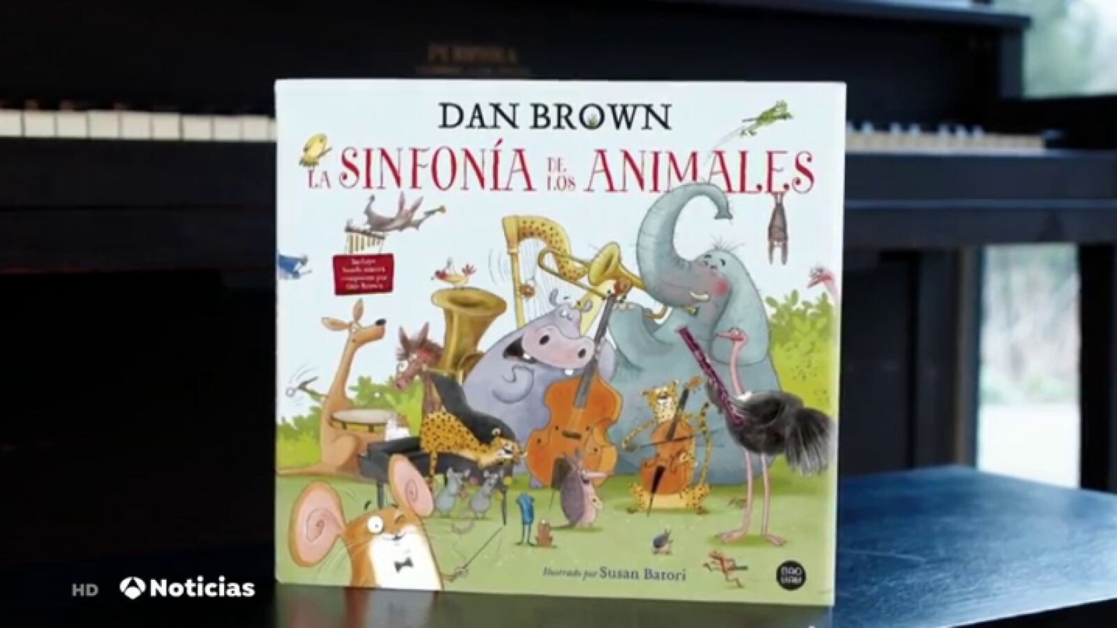 Dan Brown se pasa a la literatura infantil con 'La sinfonía de los animales' y compone su banda sonora