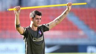 &Aacute;lvaro Morata, con el Atl&eacute;tico