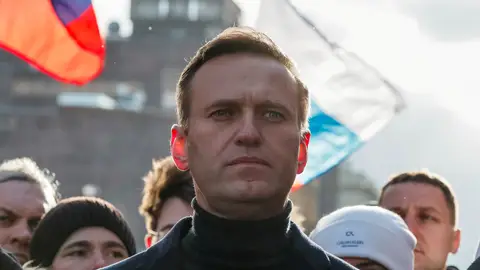 El opositor ruso Alexéi Navalni, en una imagen de archivo El opositor ruso Alexéi Navalni, en una imagen de archivo