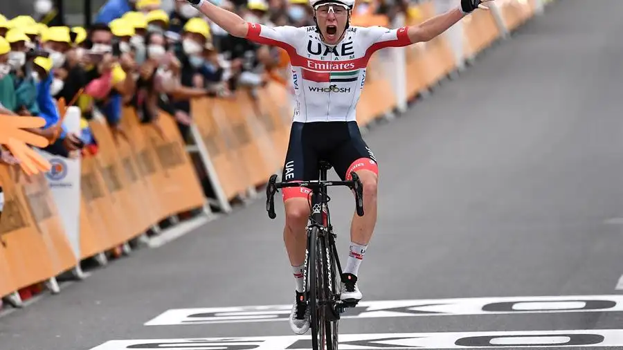 Pogacar gana la 9&ordm; etapa del Tour de Francia y Roglic se viste de amarillo