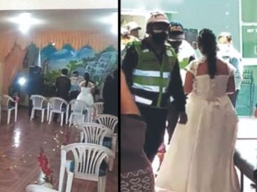 Detienen a los novios, el cura y los doce invitados de una boda en Perú por incumplir las normas frente al coronavirus