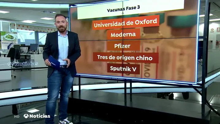 Así avanza la carrera por conseguir la vacuna contra el coronavirus, con seis opciones en la última fase Así avanza la carrera por conseguir la vacuna contra el coronavirus, con seis opciones en la última fase