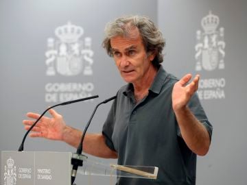 El director del Centro de Coordinación de Alertas y Emergencias Sanitarias, Fernando Simón