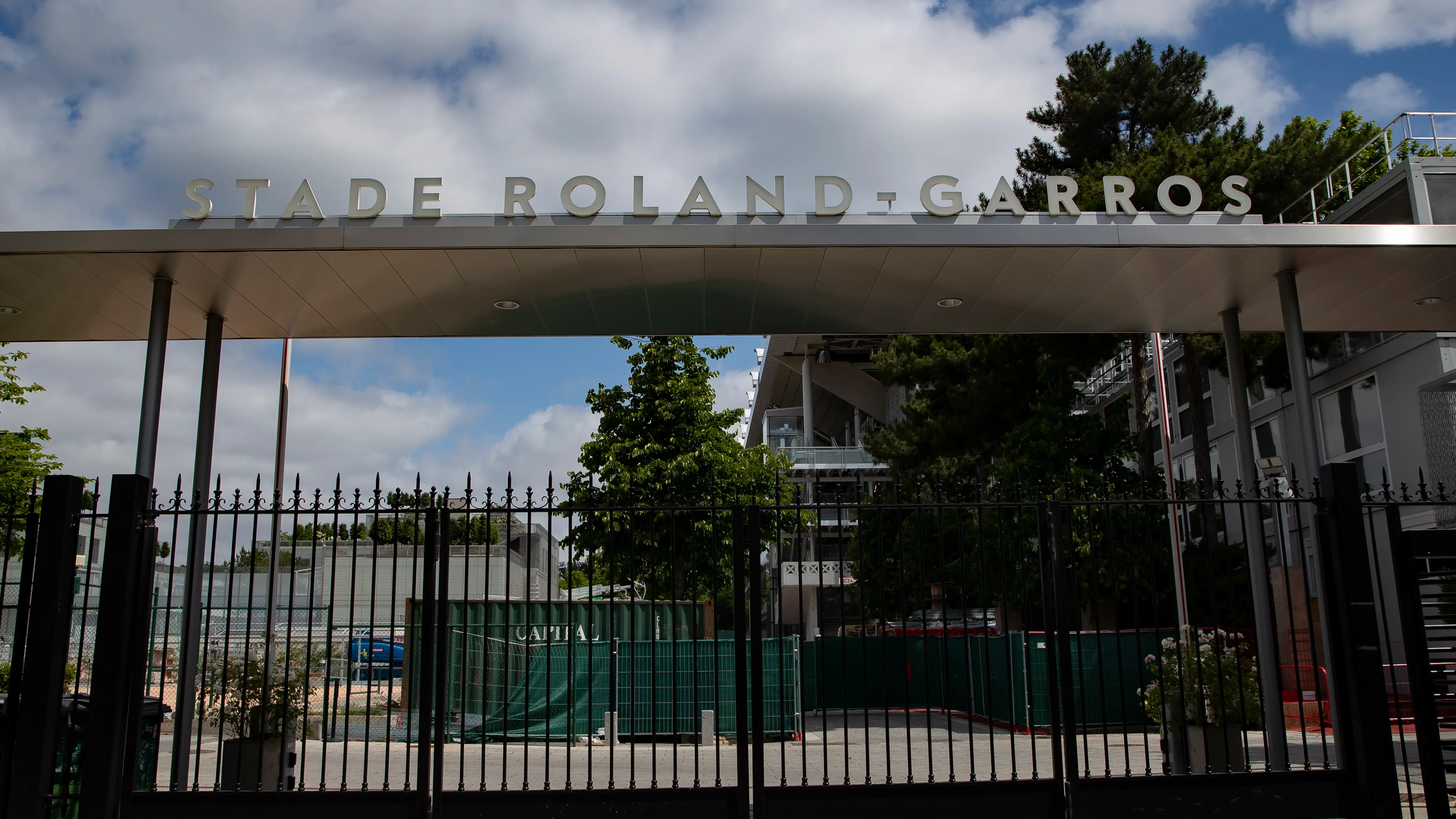 Acceso a las instalaciones de Roland Garros