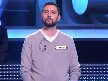 Andrés ha sorprendido a todos con un sorprendente sonido para no caer por la trampilla Andrés ha sorprendido a todos con un sorprendente sonido para no caer por la trampilla