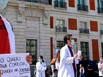 A3 Noticias 1 (07-09-20) Los médicos de Madrid anuncian una huelga si Isabel Díaz Ayuso no les cita en 48 horas