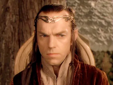 Hugo Weaving como Elrond en 'El Señor de los Anillos' Hugo Weaving como Elrond en 'El Señor de los Anillos'