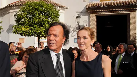Julio Iglesias y Miranda Rijnsburger Julio Iglesias y Miranda Rijnsburger