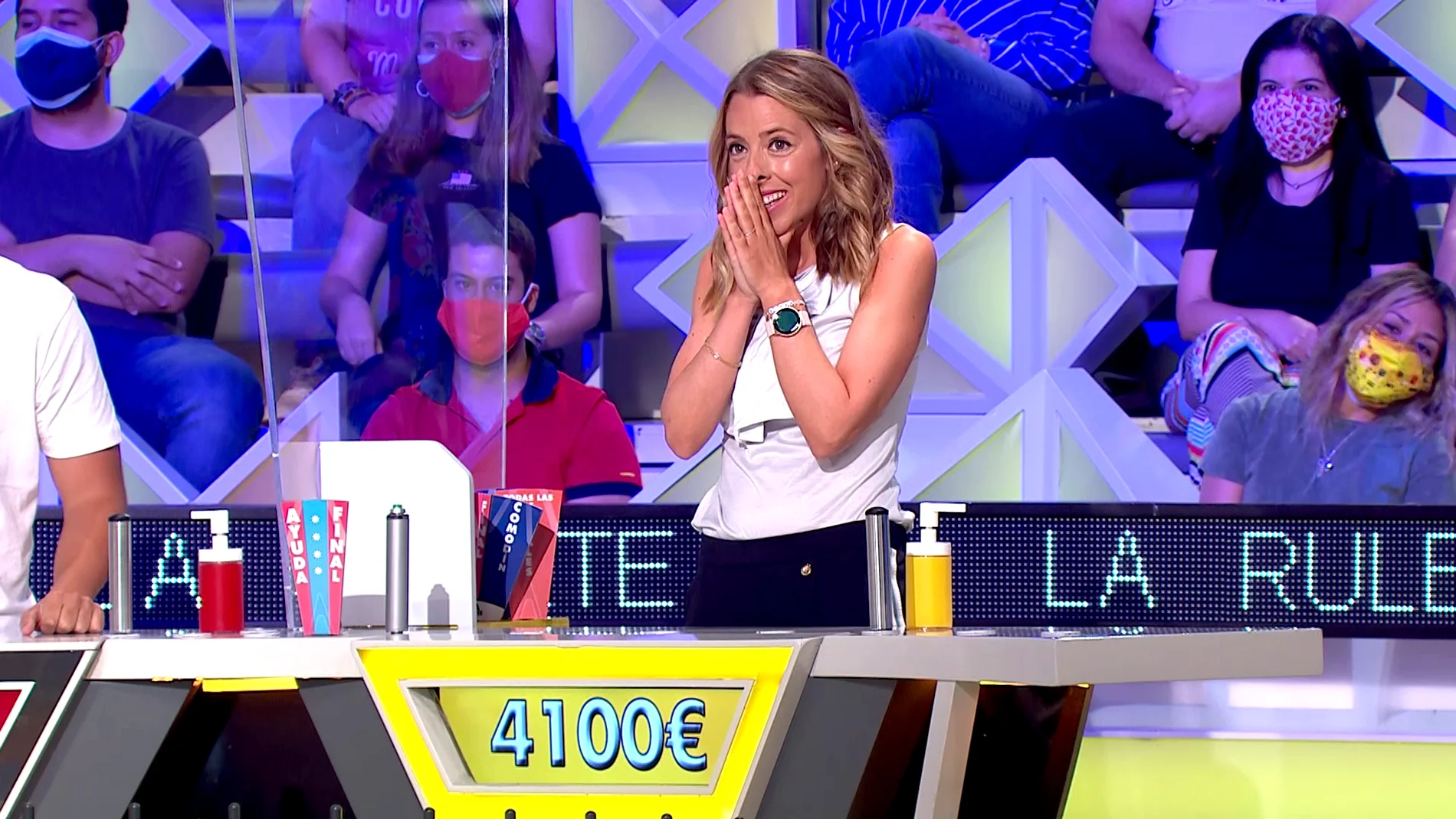La concursante de ‘La ruleta de la suerte’  ha perdido un total de 4.100€ 