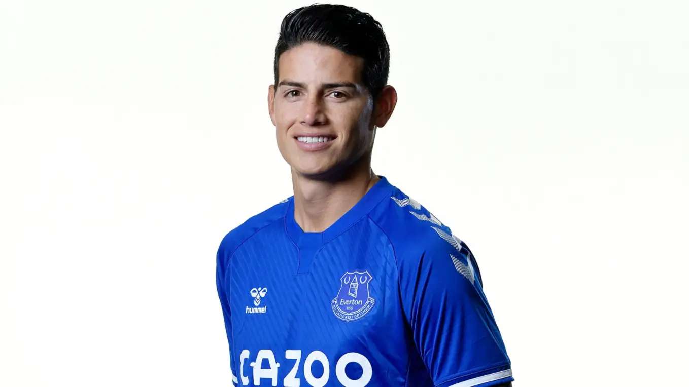 James Rodríguez, nuevo jugador del Everton James Rodríguez, nuevo jugador del Everton