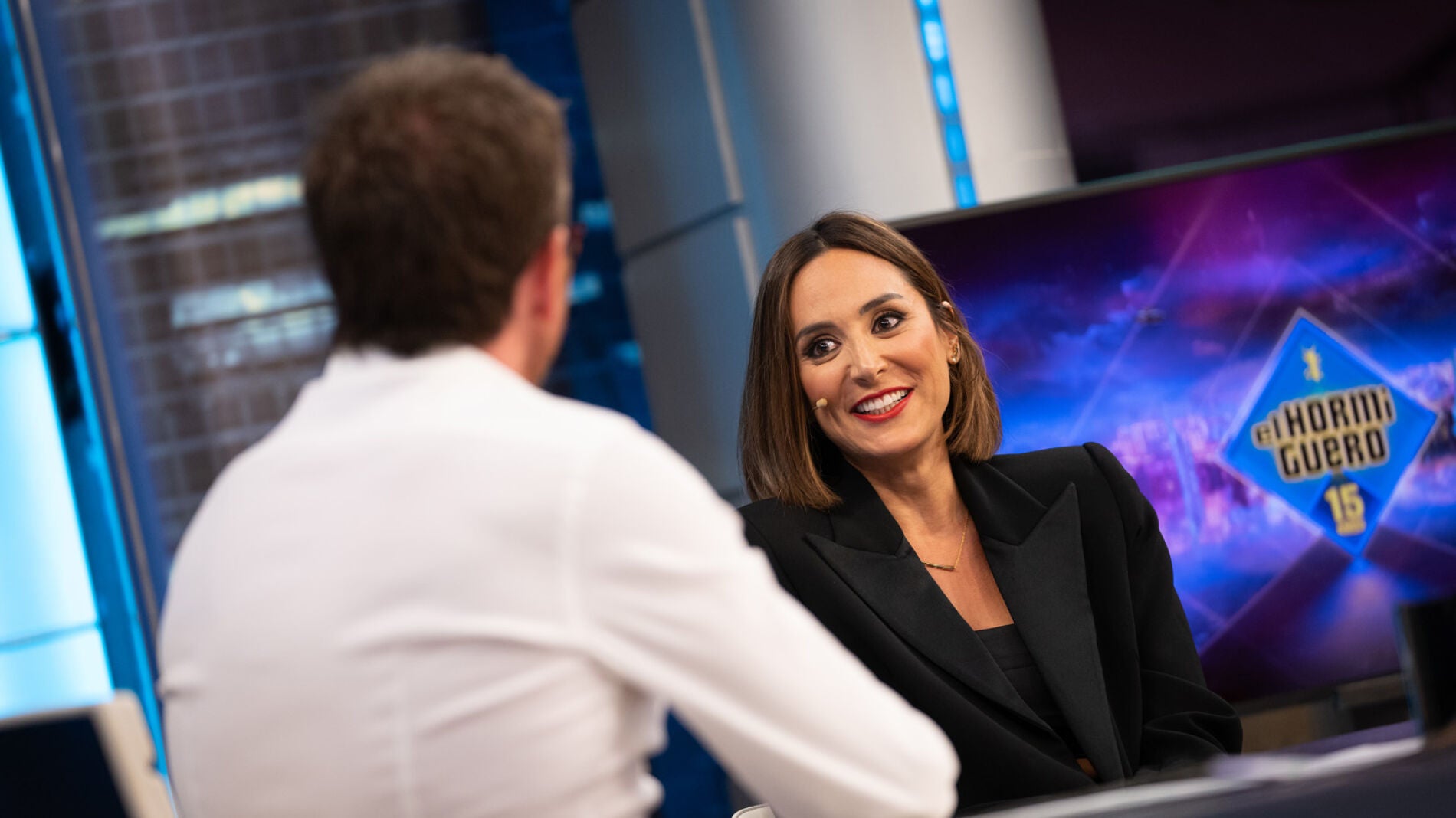 Tamara Falc&oacute; reflexiona en 'El Hormiguero 3.0' sobre su imagen: "No descarto que sea pija pero pelo conejos"