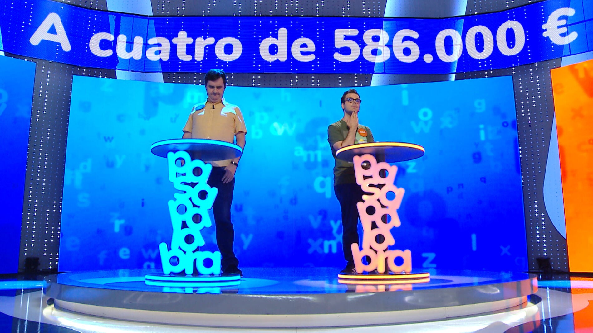 Un rosco &ldquo;muy chungo&rdquo; provoca tensi&oacute;n en el duelo entre Pablo y Luis: &ldquo;Igual no digo nada&rdquo;