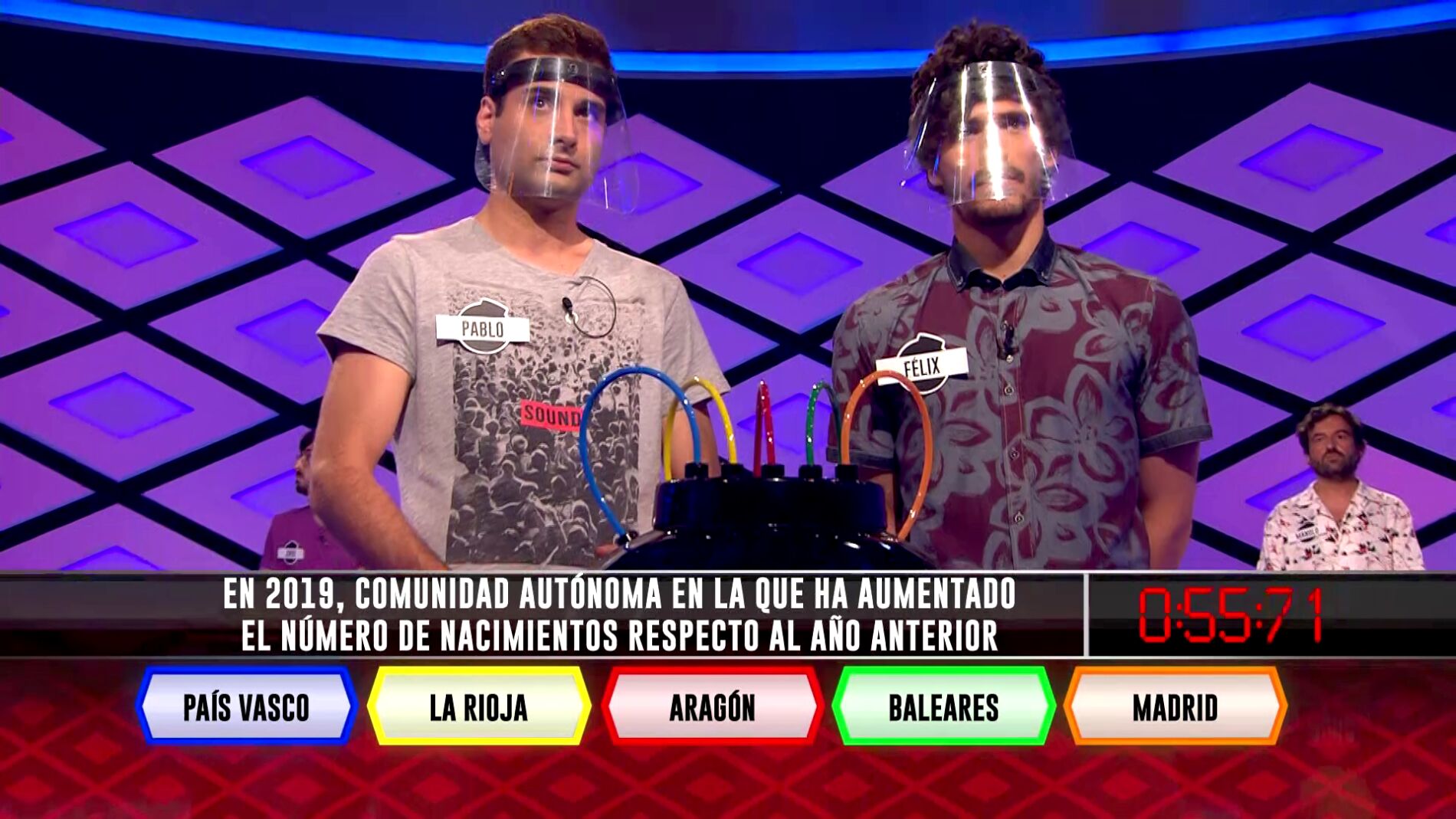 Una pregunta sobre Comunidades Aut&oacute;nomas se les resiste en la cuarta bomba &lsquo;Els burros&rsquo;