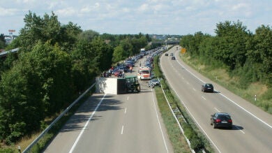 Estos son los 10 tramos de riesgo más peligrosos de las carreteras españolas 