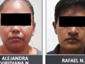 Alejandra y Rafael, detenidos por maltrato infantil