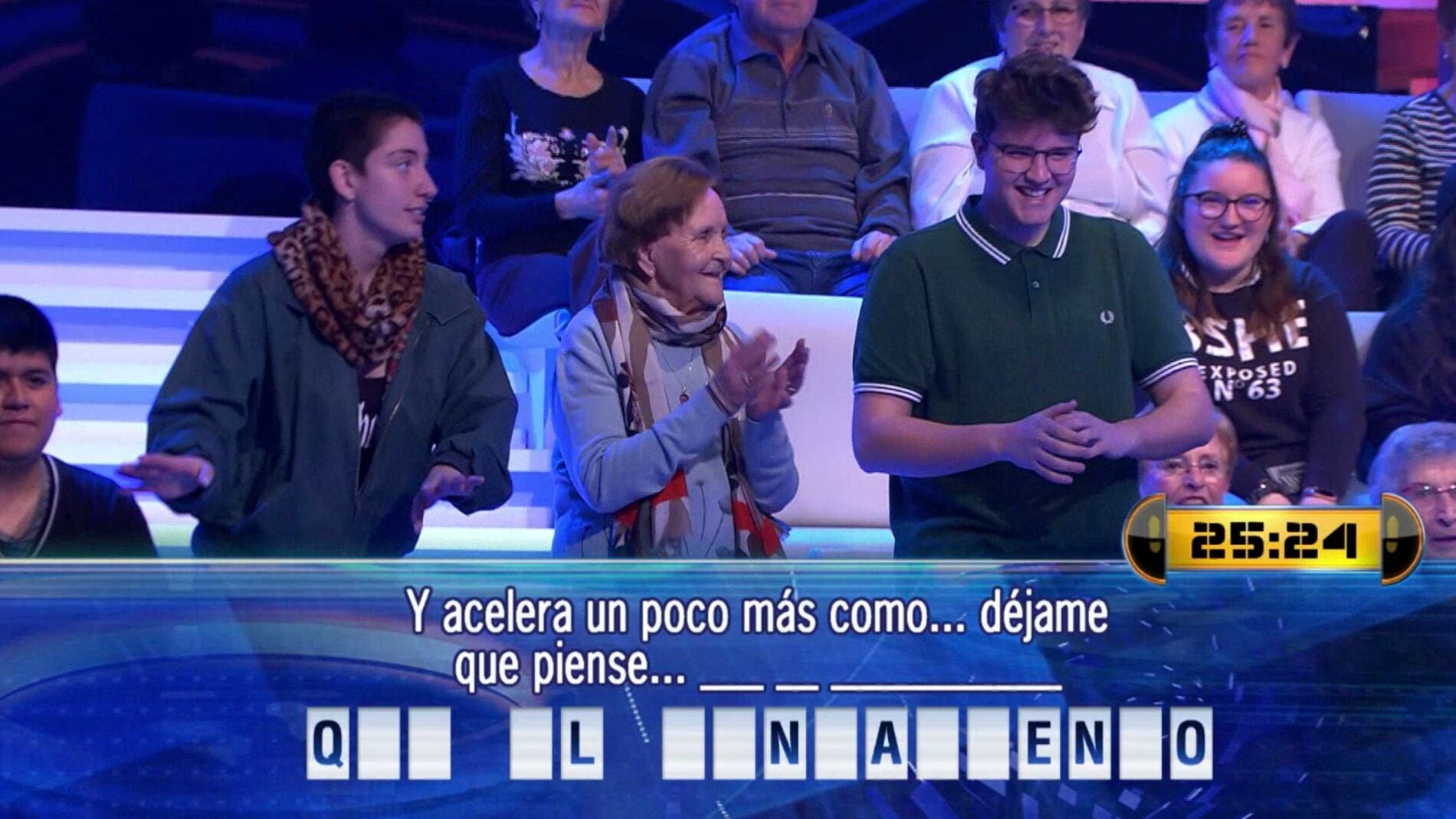 Palmira disfruta de la prueba musical con dos nuevos acompañantes