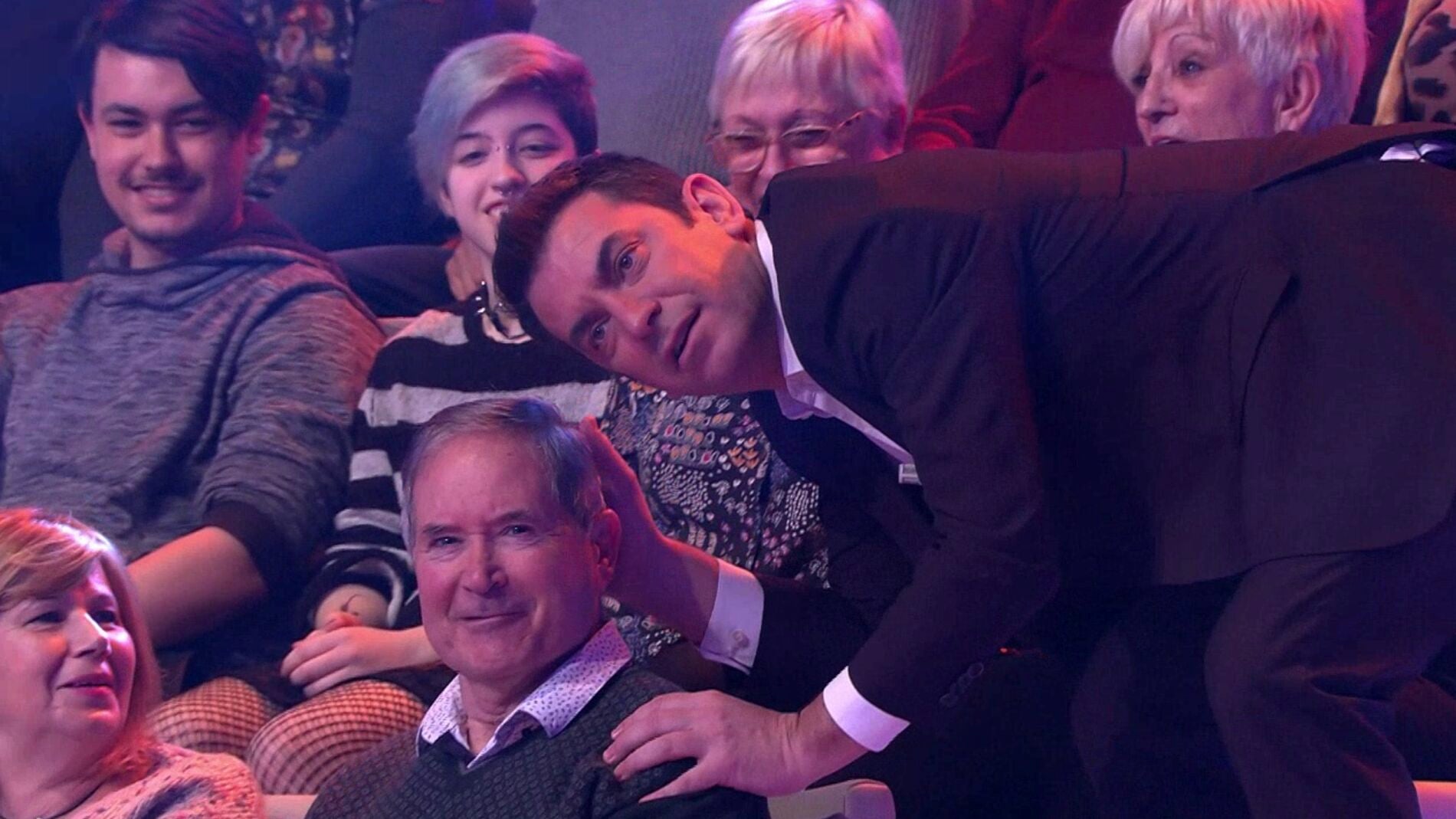 Arturo Valls ha comenzado el programa mimando al p&uacute;blico de &ldquo;&iexcl;Ahora caigo!&rdquo;