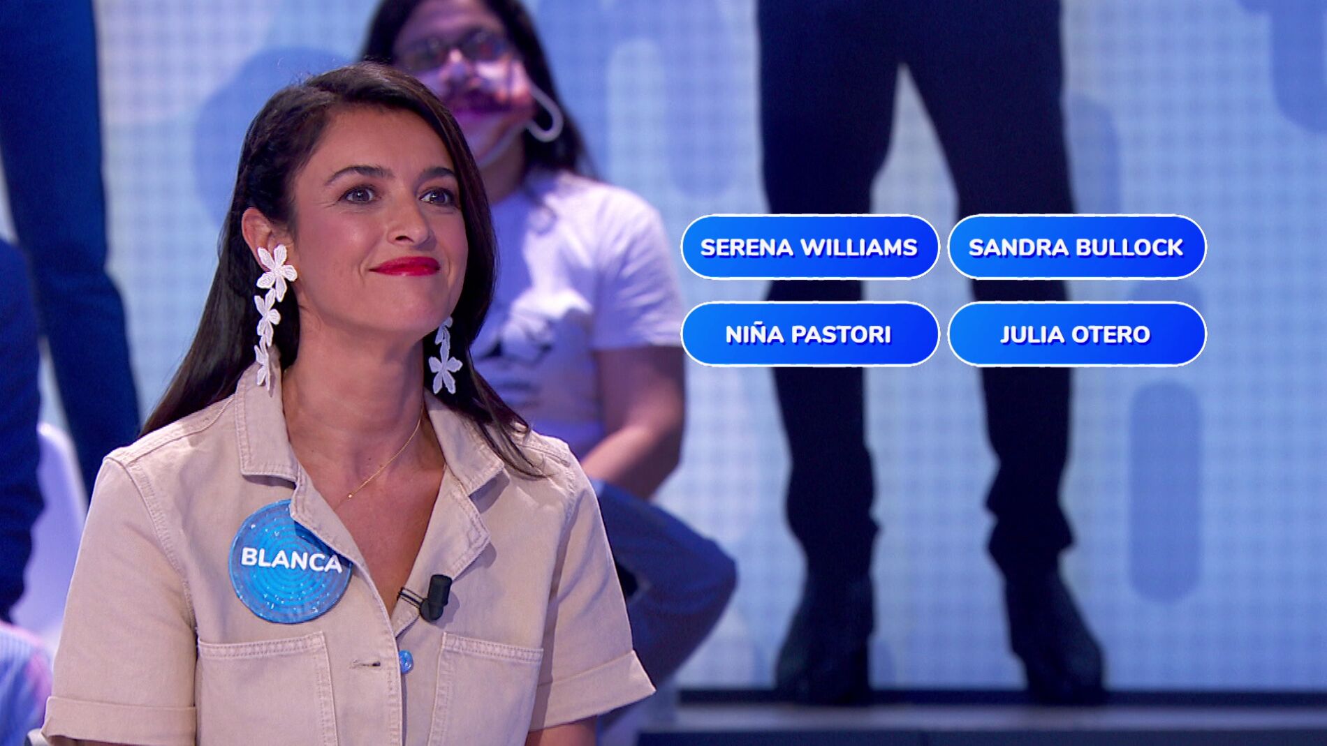 “¡Amigas de toda la vida!”, Roberto Leal anima a Blanca Romero en una complicada prueba de ‘Pasapalabra’