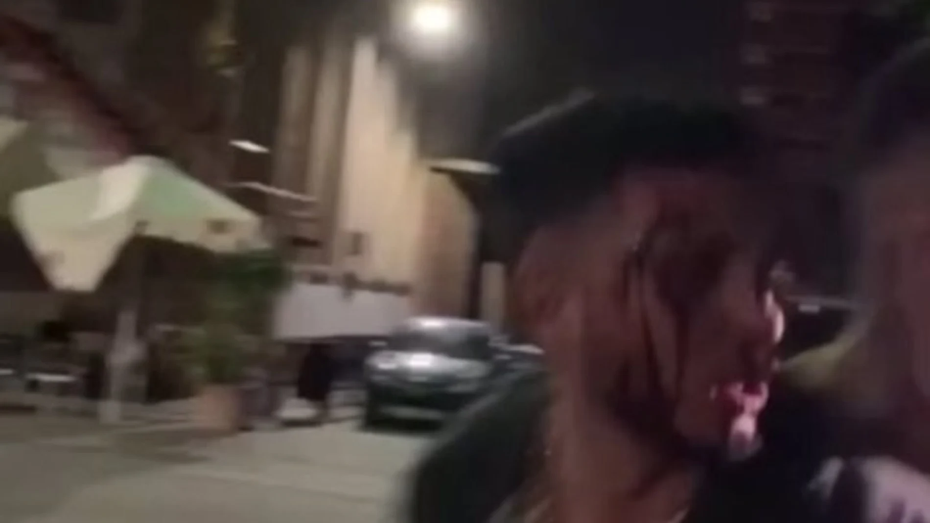 Captura de pantalla del vídeo en el que aparece Omar Montes Captura de pantalla del vídeo en el que aparece Omar Montes