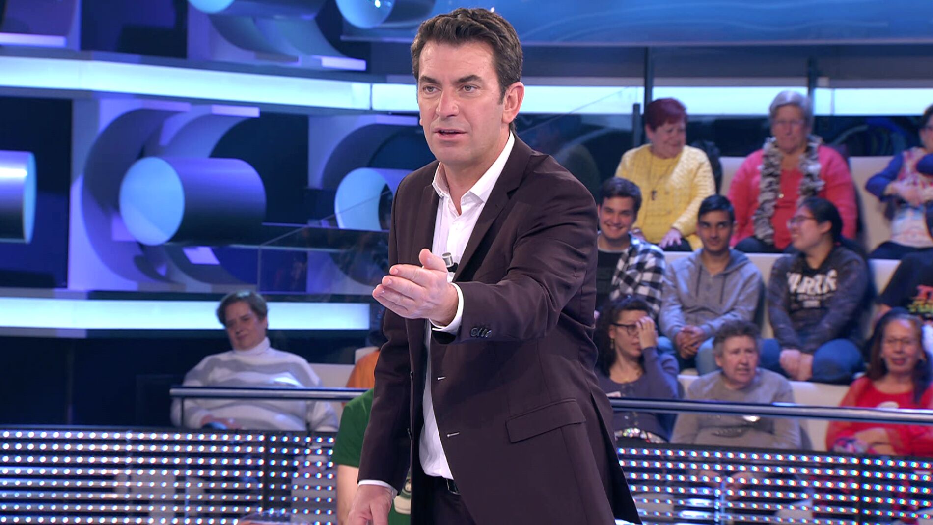 &iquest;Antonio Banderas en '&iexcl;Ahora caigo!'? Arturo Valls, sorprendido con un concursante