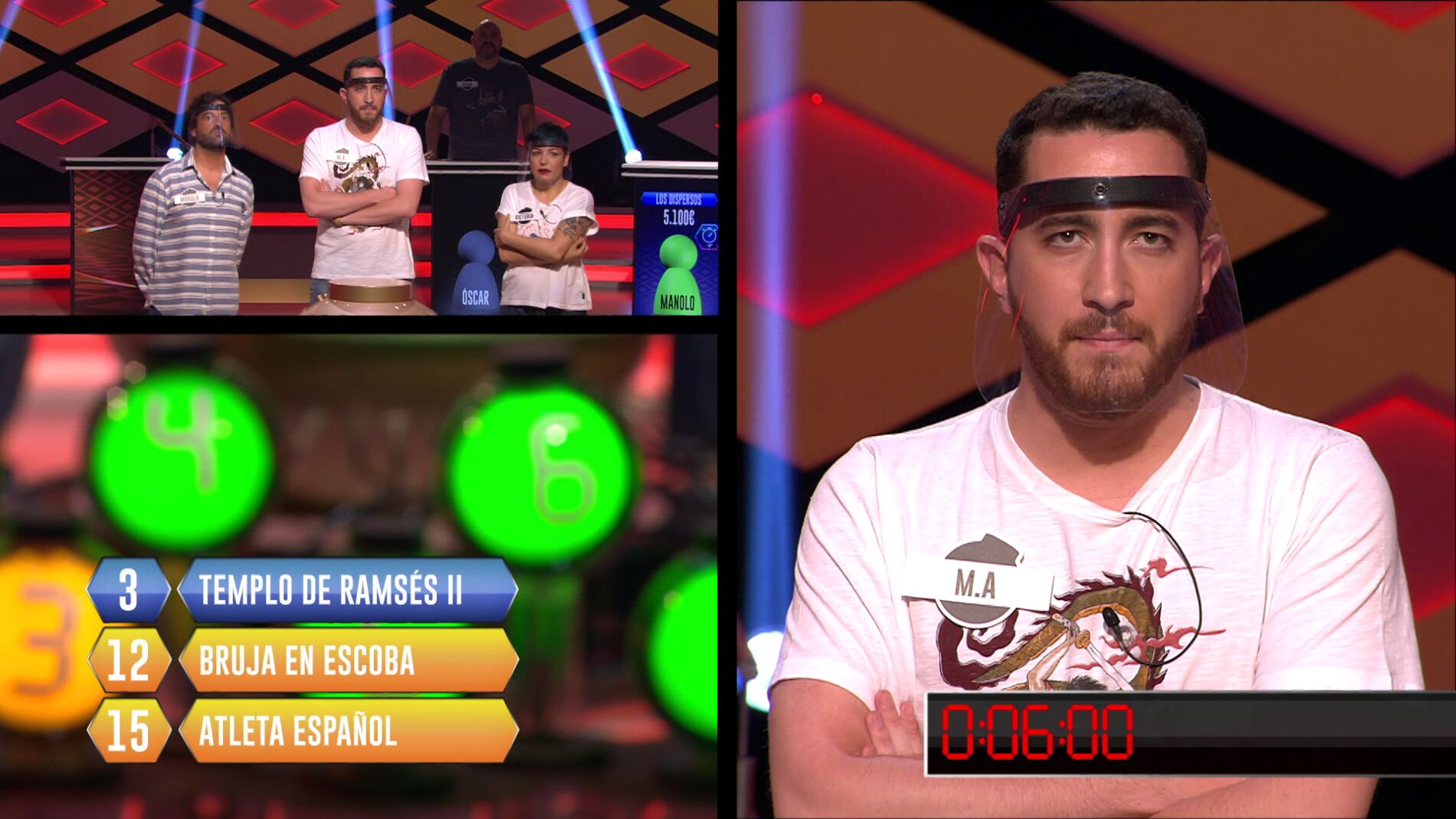 &iexcl;Por los pelos! &lsquo;Los dispersos&rsquo;, a tan solo dos preguntas de conseguir el bote 