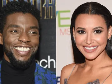 Chadwick Boseman y Naya Rivera Chadwick Boseman y Naya Rivera