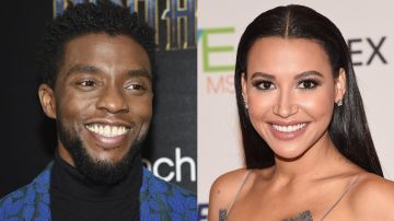 Chadwick Boseman y Naya Rivera