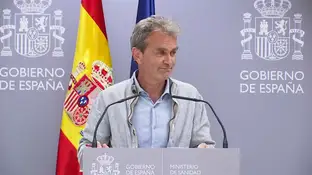 Fernando Simón en rueda de prensa Fernando Simón en rueda de prensa