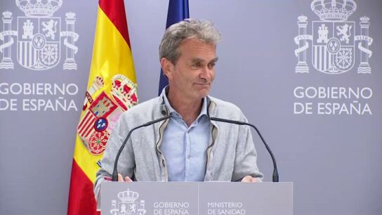 Fernando Sim&oacute;n en rueda de prensa