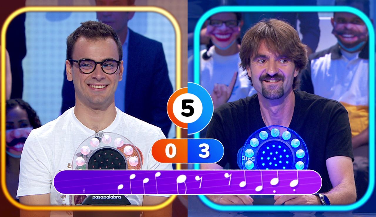 Un tímido Diego consigue cinco segundos al ritmo de ‘Sweet Jane’ Un tímido Diego consigue cinco segundos al ritmo de ‘Sweet Jane’