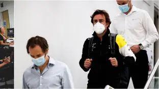 Fernando Alonso, en su regreso a Enstone Fernando Alonso, en su regreso a Enstone