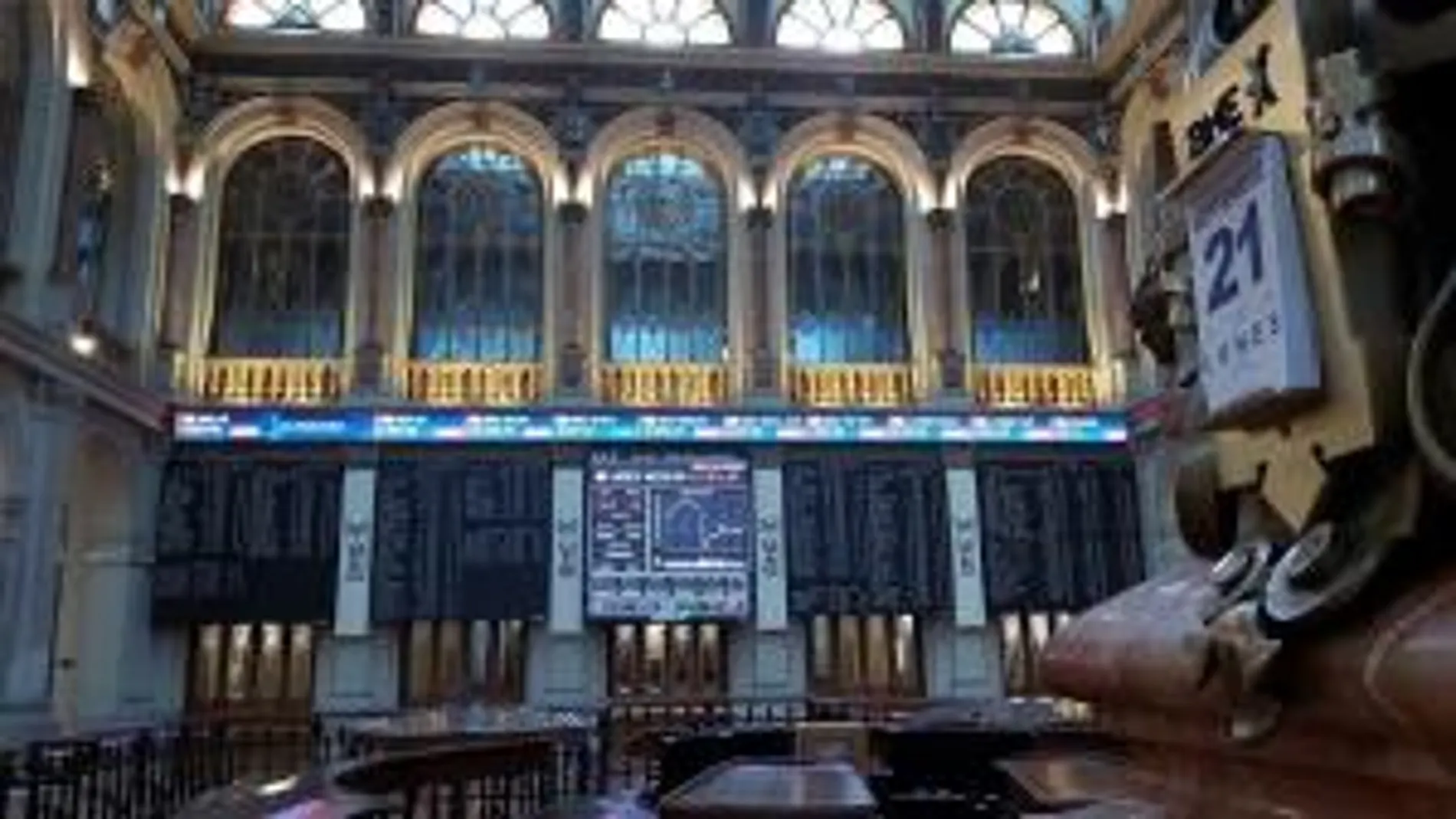 Lunes de caídas en la Bolsa de Madrid Lunes de caídas en la Bolsa de Madrid