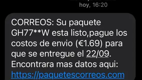 Estafa suplantando a correos Estafa suplantando a correos
