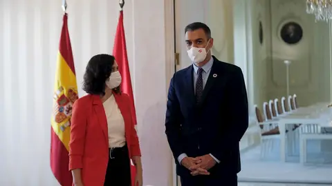 Estos son los puntos del acuerdo Ayuso - Sánchez para frenar el coronavirus en la Comunidad de Madrid Estos son los puntos del acuerdo Ayuso - Sánchez para frenar el coronavirus en la Comunidad de Madrid