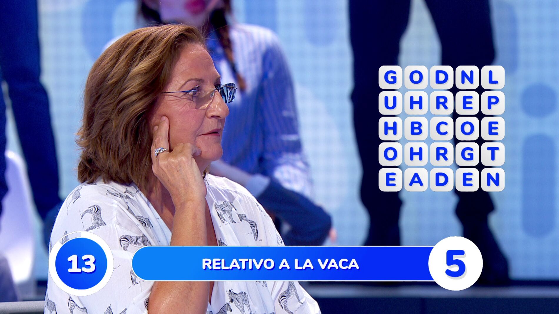 El tropiezo del equipo azul en la ‘Sopa de Letras’: “¡Qué torpe estoy!”
