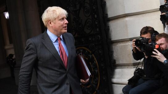 El primer ministro brit&aacute;nico, Boris Johnson