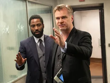 John David Washington y Christopher Nolan en el rodaje de 'Tenet' John David Washington y Christopher Nolan en el rodaje de 'Tenet'