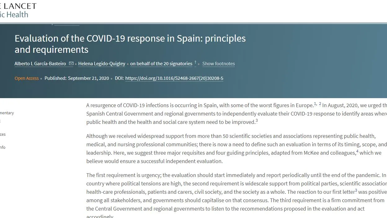 Científicos vuelven a pedir auditoría Coronavirus Coronavirus