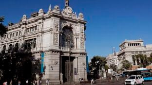 Fachada del Banco de Espa&ntilde;a
