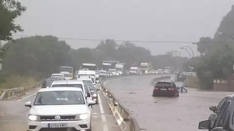 Fuertes tormentas en Cataluña Tormentas