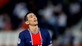 &Aacute;ngel di Mar&iacute;a, en un partido del PSG