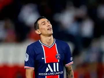 Ángel di María, en un partido del PSG Ángel di María, en un partido del PSG