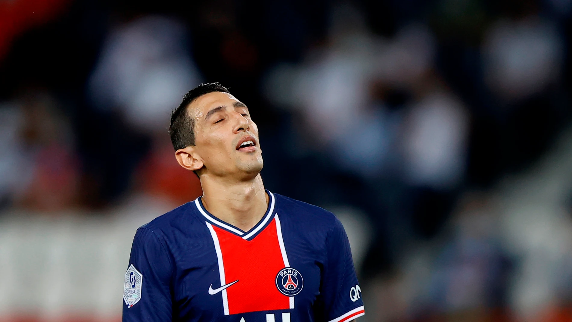 Ángel di María, en un partido del PSG Ángel di María, en un partido del PSG