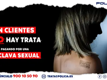 Campaña de la Policía Nacional contra la trata de mujeres Campaña de la Policía Nacional contra la trata de mujeres
