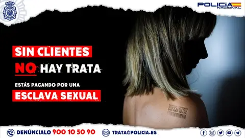 Campaña de la Policía Nacional contra la trata de mujeres Prostitución