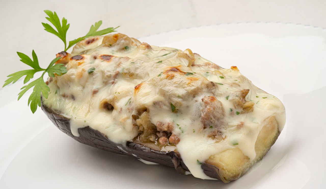 La auténtica receta de berenjenas rellenas de carne y queso, de Karlos Arguiñano La auténtica receta de berenjenas rellenas de carne y queso, de Karlos Arguiñano