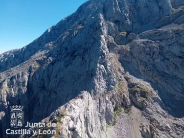 El peligroso rescate a dos montañeros vizcaínos en el Espigüete (Palencia) sorprendidos por una tormenta con agua y niebla