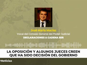 Un vocal del CGPJ dice que fue el Gobierno quien "no autorizó" la presencia del Rey en la entrega de despachos de nuevos jueces